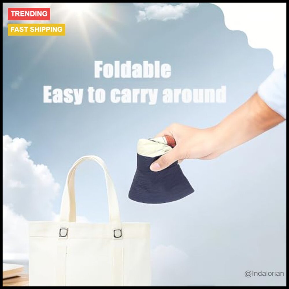 Waterproof Quick Dry Bucket Hat Adjustable Upf 50… - image 6